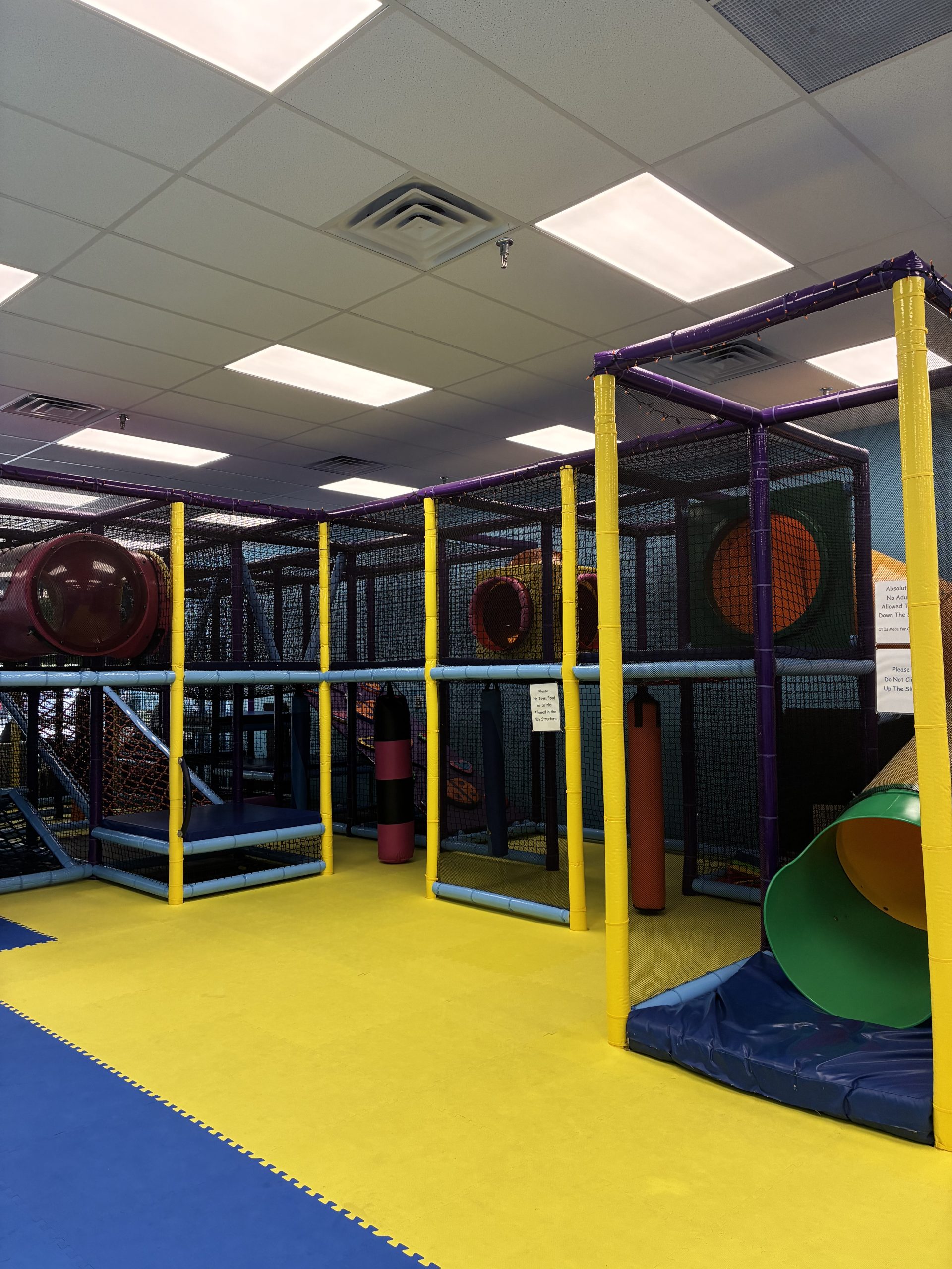 Inside Kids Can Be Kids indoor playground